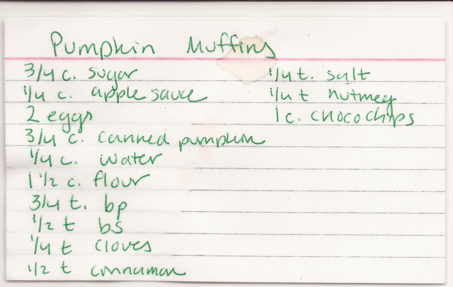 pumpkin muffins1